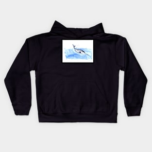 Narwhal Painting Kids Hoodie